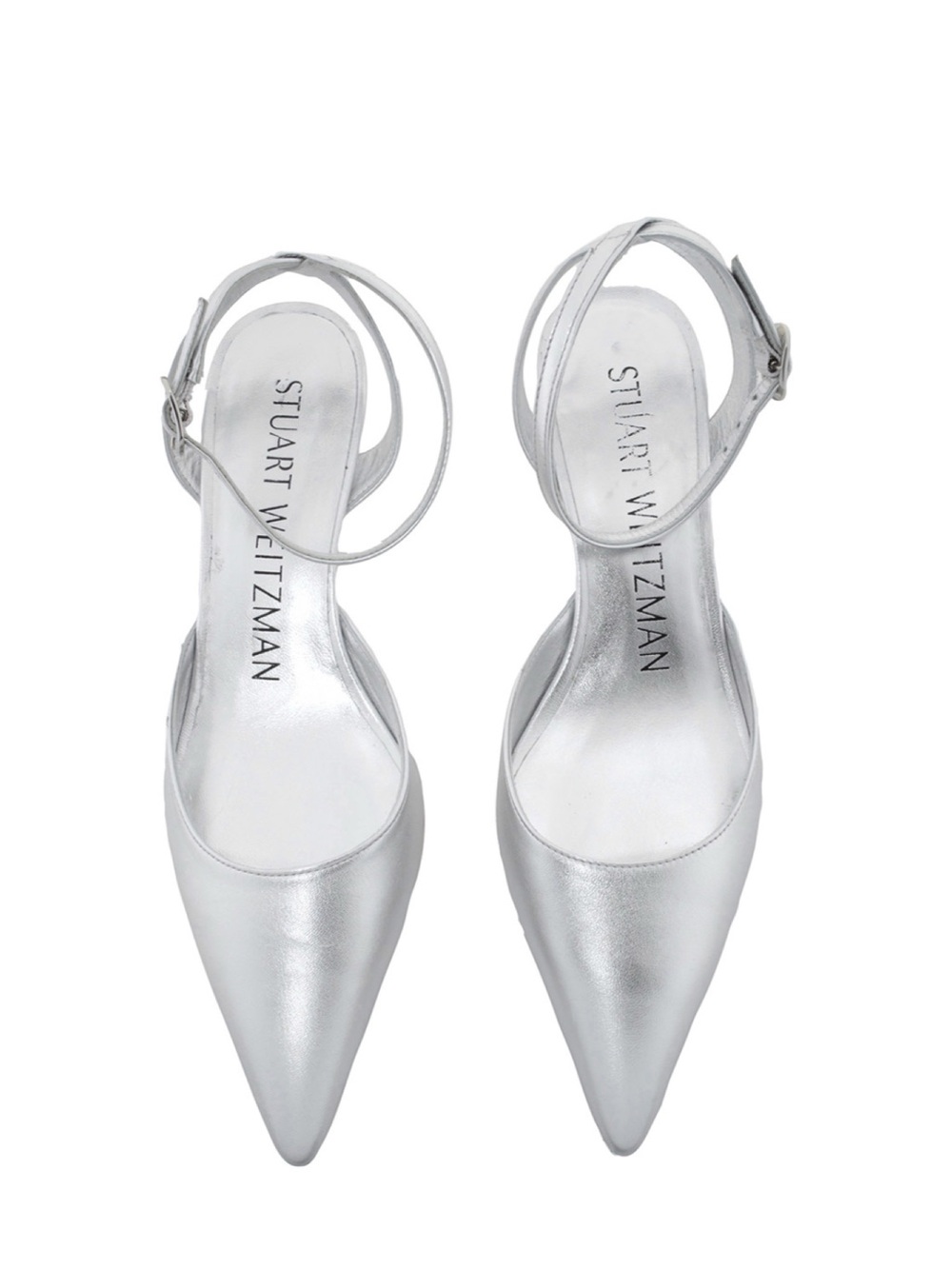 Stuart Weitzman Barelythere 50 Kitten Pumps
Size 7.5